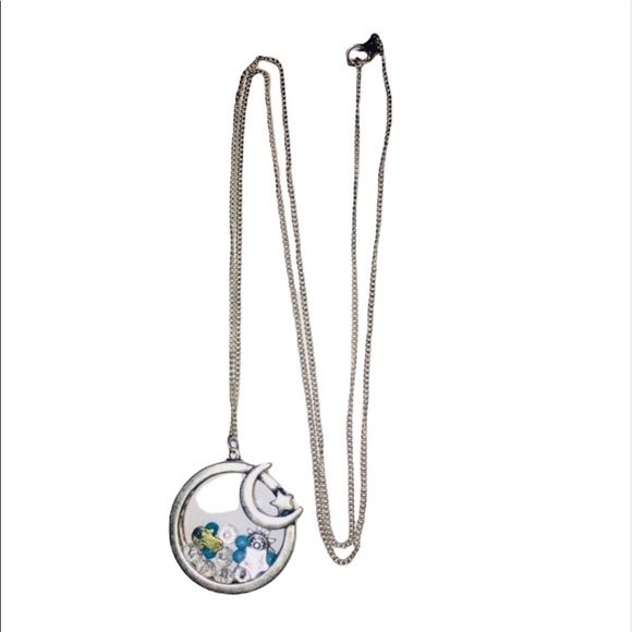 None Jewelry - 🎀2/20🎀 Silver Sun & Moon Long Pendant Necklace